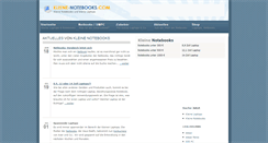 Desktop Screenshot of kleine-notebooks.com